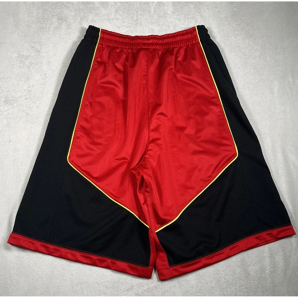 Jordan Black Red‎ Volt 2013 Men's M Dazzle Basksetball Shorts 404355-655